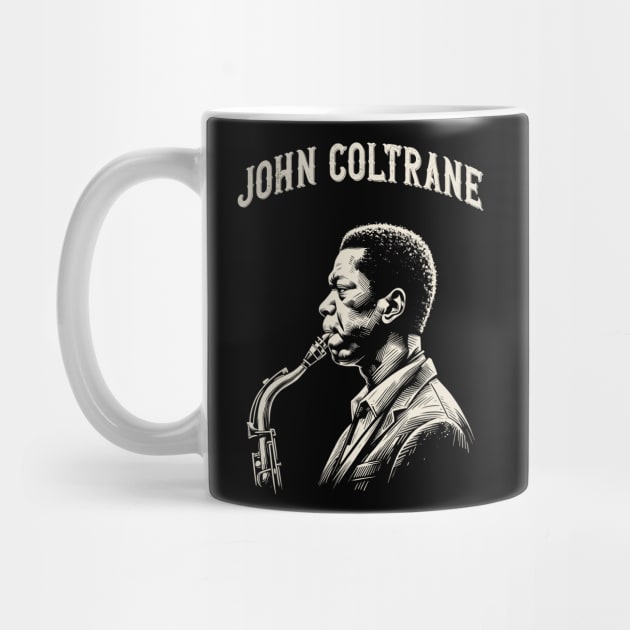 John Coltrane by Yopi